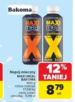 Carrefour Napój mleczny Bakoma oferta