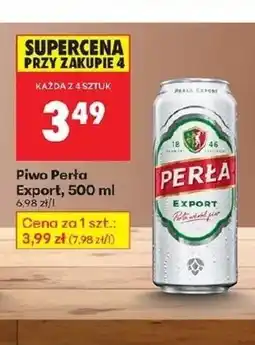 Biedronka Piwo Perła oferta
