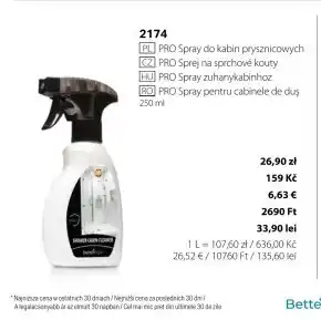 BetterStyle Spray do kabin prysznicowych oferta