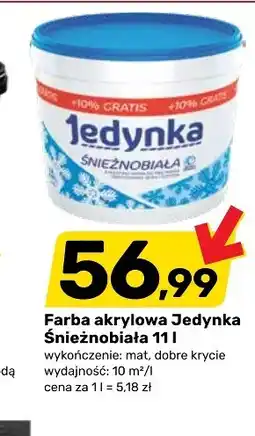 Bricomarche Farba akrylowa Jedynka oferta