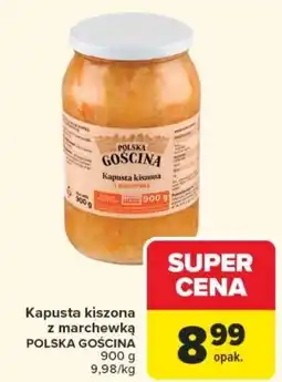 Carrefour Kapusta kiszona Polska Gościna oferta