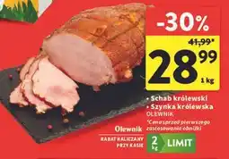 Intermarche Szynka królewska Olewnik oferta