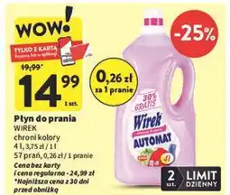 Intermarche Żel do prania automat kolor Wirek oferta