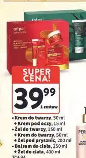 Intermarche Zestaw w pudełku: krem do twarzy 50+ 50 ml + pod oczy 15 Tołpa Age Vitality oferta