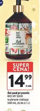 Intermarche Żel pod prysznic zimowy relaks Bio My Skin oferta