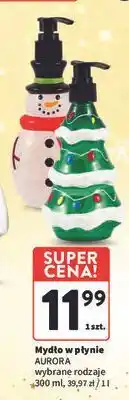 Intermarche Mydło w płynie choinka Aurora oferta