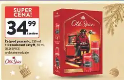 Intermarche Zestaw w pudełku wolfthorn: żel pod prysznic 250 ml + antyperspirant sztyft 50 Old Spice oferta