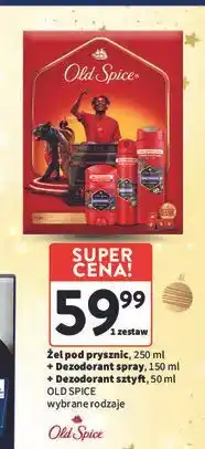 Intermarche Zestaw nightpanther: żel pod prysznic 250 ml + dezodorant w sprayu 150 50 Old Spice oferta