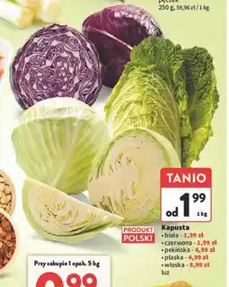 Intermarche Kapusta włoska oferta