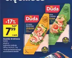 Intermarche Szynka drobiowa gotowana Silesia Duda oferta