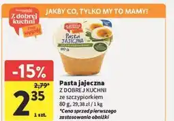Intermarche Pasta jajeczna ze szczypiorkiem Z Dobrej Kuchni oferta