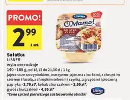Intermarche Sałatka gyros z kurczakiem Lisner O Mamo! oferta
