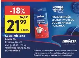 Intermarche Kawa Lavazza Crema & Gusto oferta