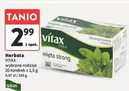 Intermarche Herbata mięta strong Vitax Zioła oferta