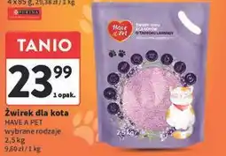 Intermarche Żwirek dla kota lawendowy Have A Pet oferta