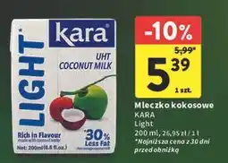 Intermarche Krem kokosowy light Kara oferta