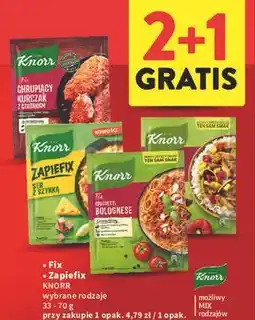 Intermarche Panierka chrupiący kurczak z czosnkiem Knorr Fix oferta