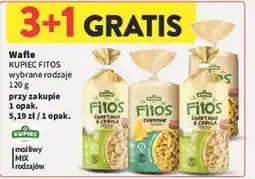 Intermarche Wafle kukurydziane śmietana & cebula Kupiec Fitos oferta