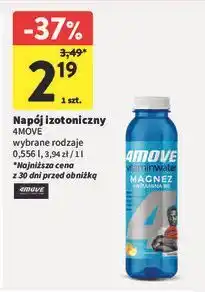 Intermarche Napój magnez + witaminy 4Move Vitamin Water oferta