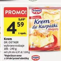 Intermarche Krem do karpatki klasyczny Dr. Oetker oferta