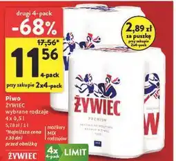 Intermarche Piwo Żywiec Bezalkoholowe oferta
