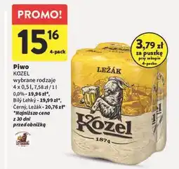 Intermarche Piwo Kozel Bily Lehky oferta