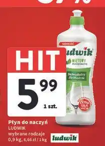 Intermarche Płyn do mycia naczyń miętowy Ludwik oferta
