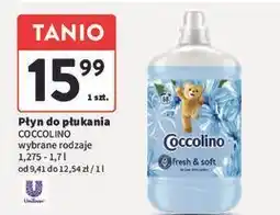 Intermarche Płyn do płukania blue splash Coccolino Fresh & Soft oferta