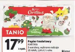 Intermarche Papier toaletowy christmas Kartika oferta