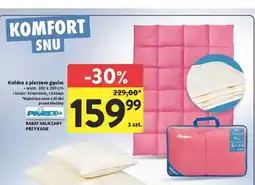 Intermarche Kołdra z pierzem gęsim 160 x 200 cm Piórex oferta
