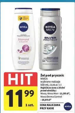 Intermarche Żel pod prysznic diamond & argan oil Nivea oferta