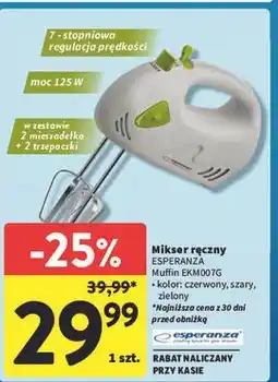 Intermarche Mikser ekm007we Esperanza oferta