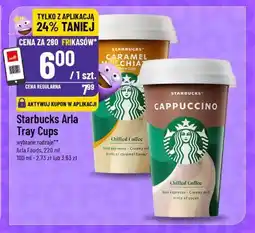 Polomarket Starbucks Arla Tray Cups (Cappuccino, Caramel Macchiato) oferta