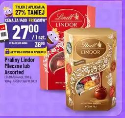 Polomarket Praliny Lindor Mleczne lub Assorted oferta