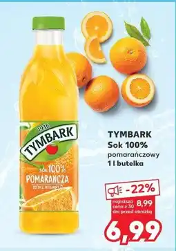 Kaufland Sok pomarańczowy Tymbark oferta
