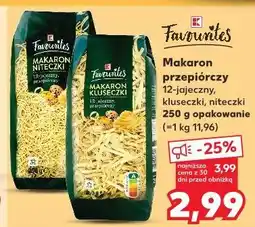 Kaufland Makaron przepiórczy niteczki K-Classic Favourites oferta