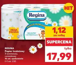 Kaufland Papier toaletowy rumiankowy Regina oferta
