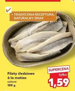 Kaufland Filety śledziowe a'la matjas oferta