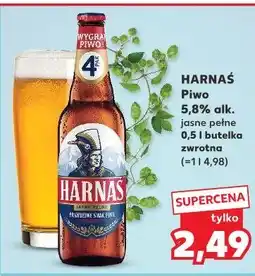 Kaufland Piwo Harnaś Jasne Pełne oferta