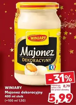 Kaufland Majonez dekoracyjny Winiary oferta