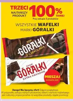 Kaufland Wafel z czekoladą Góralki Top oferta