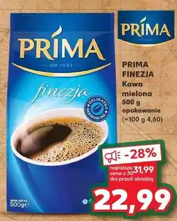 Kaufland Kawa Cafe Prima Finezja oferta