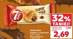 Kaufland Rogal z nadzieniem kakaowym 7 Days Super Max oferta