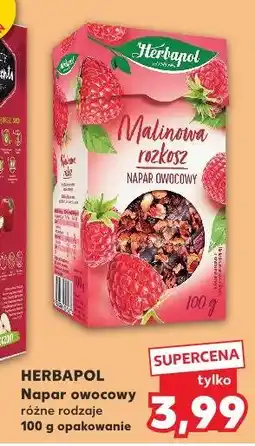 Kaufland Napar owocowy malinowa rozkosz Herbapol oferta