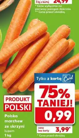 Kaufland Marchew polska oferta