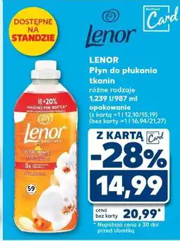 Kaufland Płyn do płukania orchid & vanilla Lenor oferta