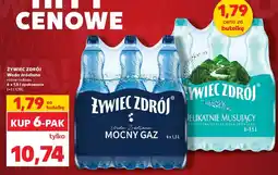 Kaufland Woda mocny gaz Żywiec Zdrój oferta