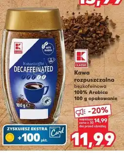 Kaufland Kawa K-Classic Allegro Decaffeinate oferta