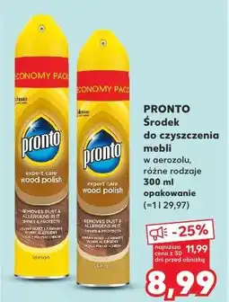 Kaufland Spray do mebli lemon Pronto Wood Polish oferta