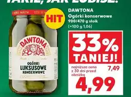 Kaufland Ogórki luksusowe Dawtona oferta